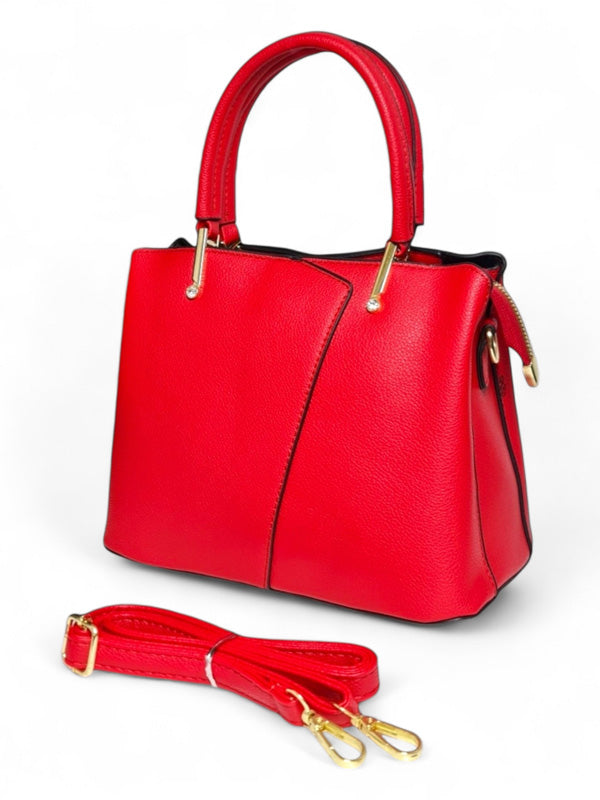 Ladies BAG - RED ±20×25.5×12 Cm