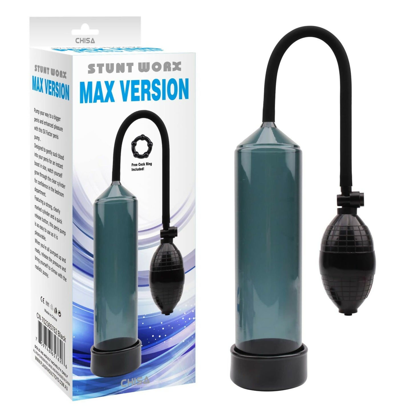 Stunt Worx Max Version Penis Pump