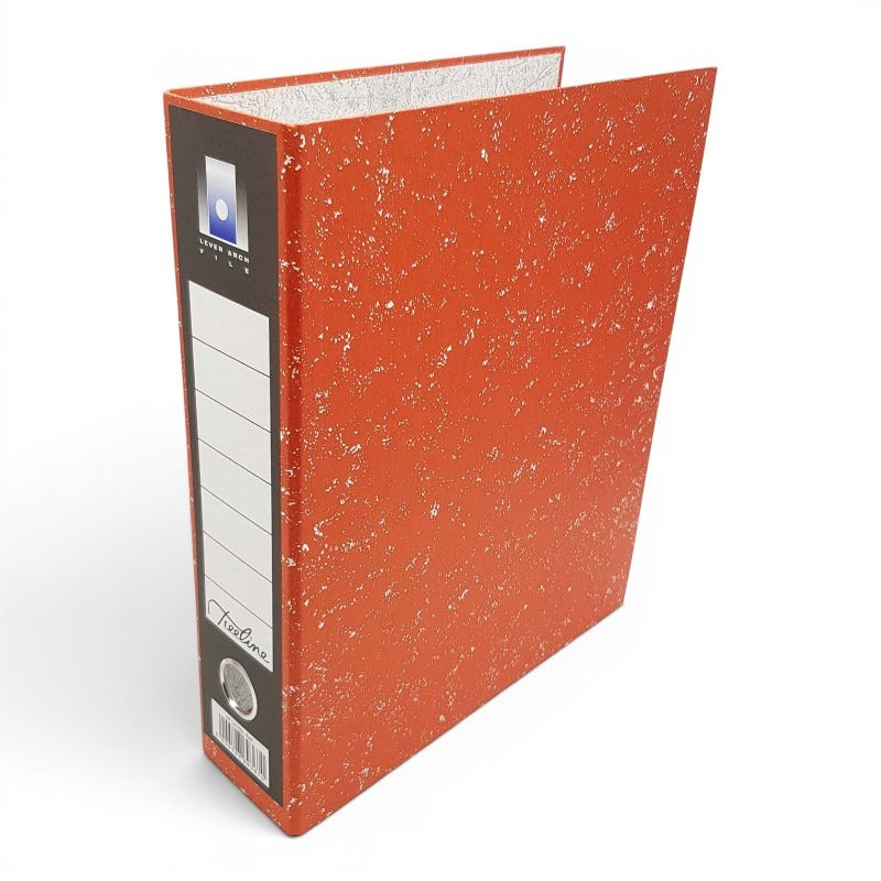 Lever Arch File - Red Mottled