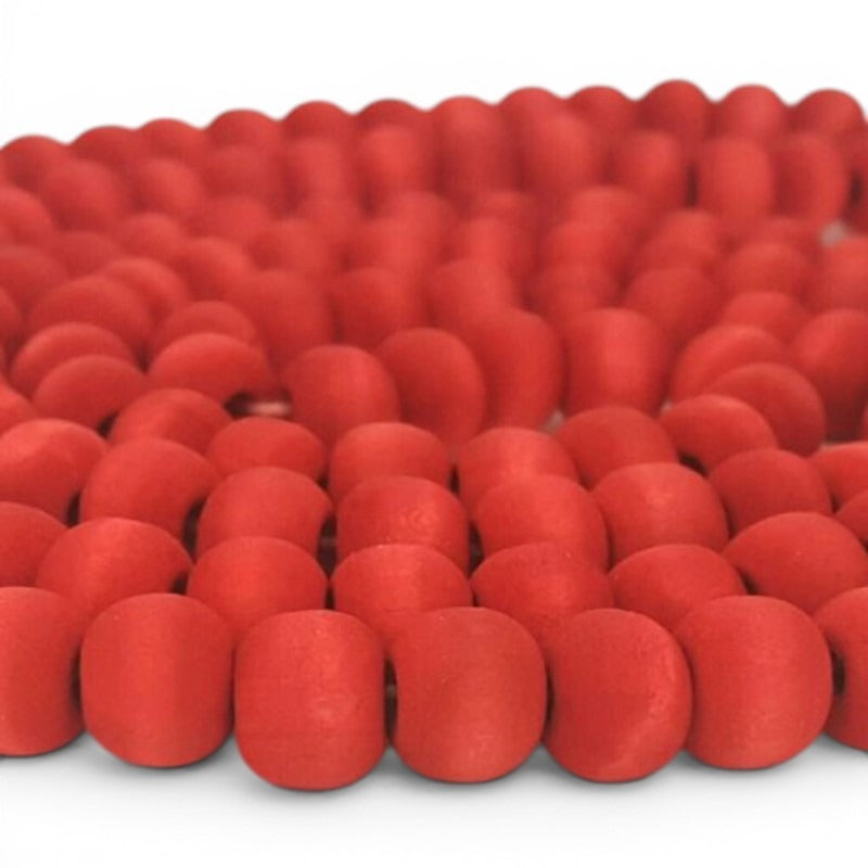 Washed Wooden Beads - Round - 10 mm, Hole 2 mm