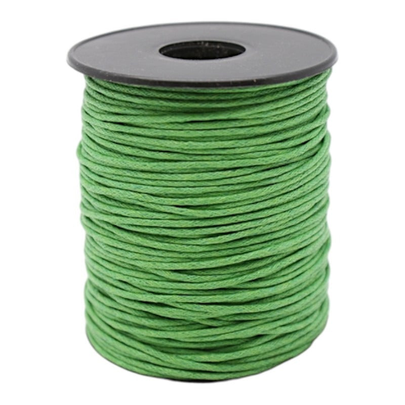 Waxed Cord - 1.0 mm - Green