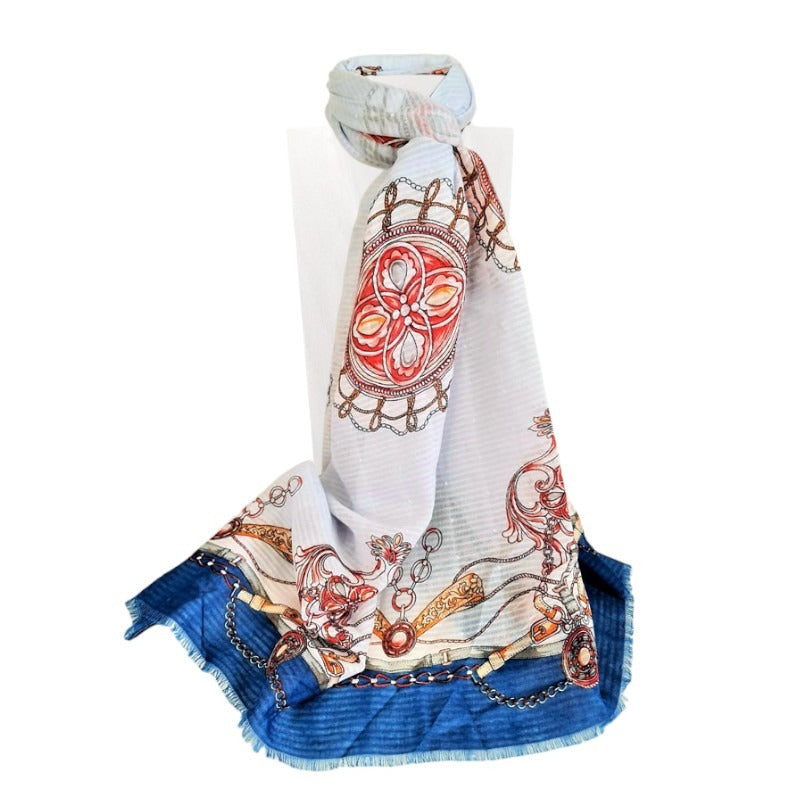 Scarf Nautical Knot - Size 185x85 cm - Image 2