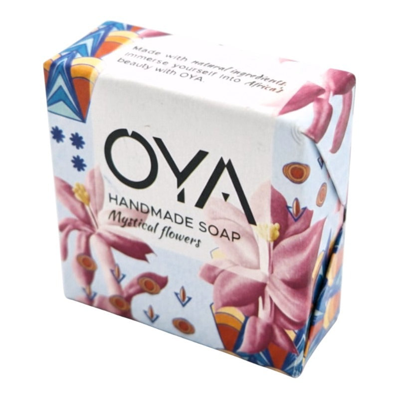 OYA Handmade Soap - Mystical Flowers, 50 g Bar
