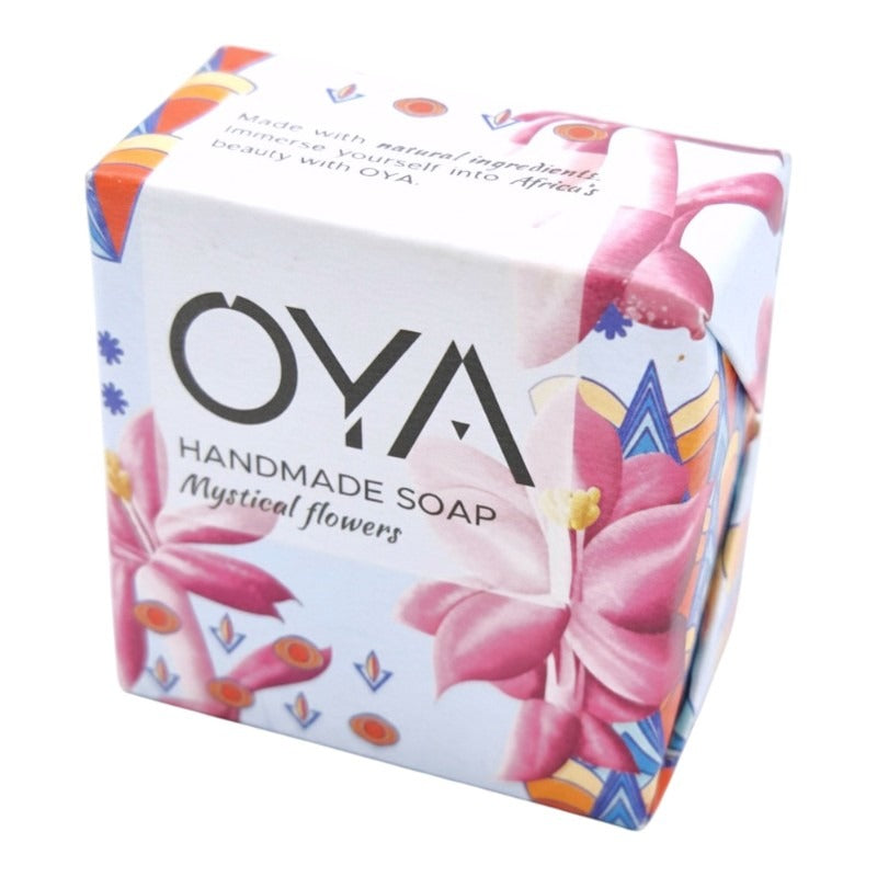OYA Handmade Soap - Mystical Flowers, 100 g Bar
