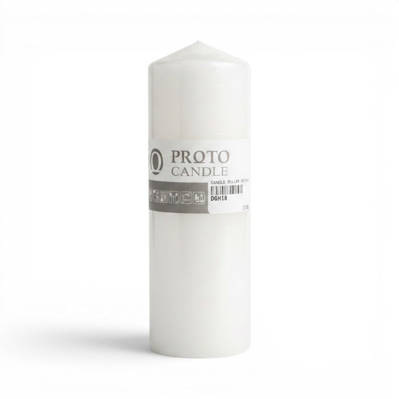 Candle Pillar - 6x18 cm