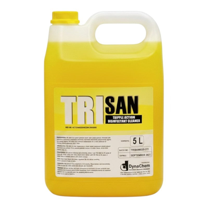 Tri - San - Disinfectant Anti - Bacterial Cleaner, 5 Litre