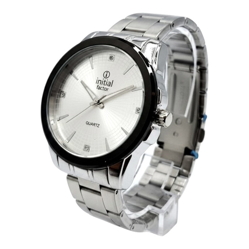 MENS WATCH - METAL STRAP - PEARL FACE