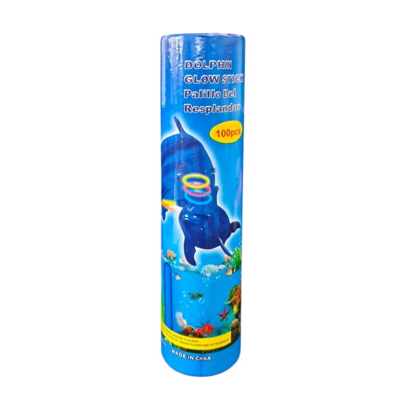 Glow Sticks - 8 Inch, 100-Piece