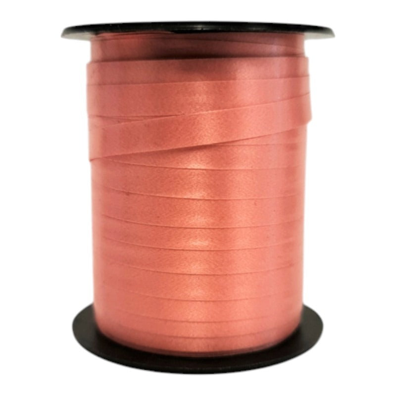 Florist Ribbon - Satin Salmon, 5 mm, ±14 m Reel