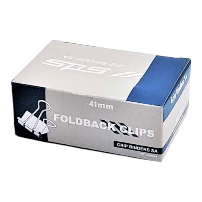Foldback Clips - 41 mm, Box Of 12