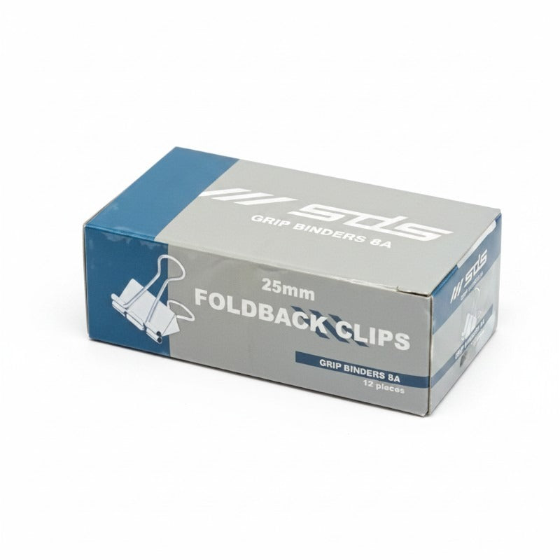 Foldback Clips - 25 mm, Box Of 12
