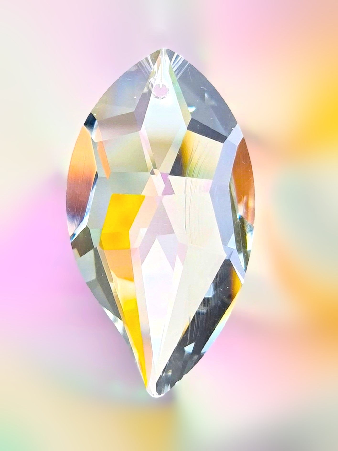 Chandelier Glass Crystal Clear ±50×28 mm