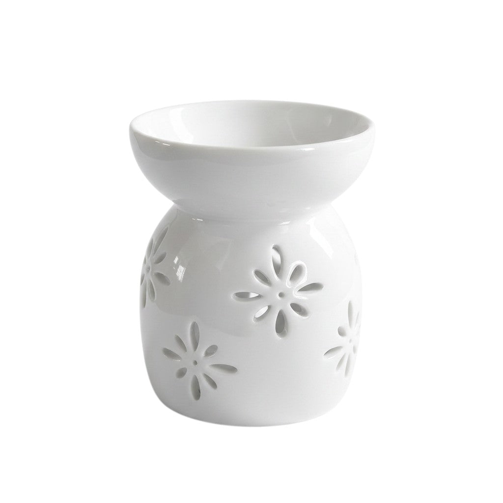 Ceramic Burner - WHITE - ±9.5×8 Cm