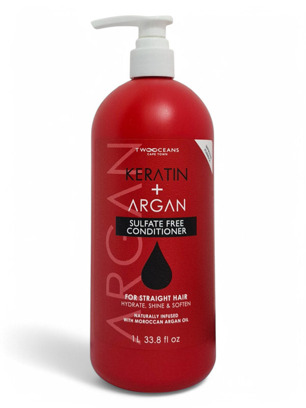 Two Oceans Keratin And Argan - Sulfate Free Conditioner, For Straight Hair