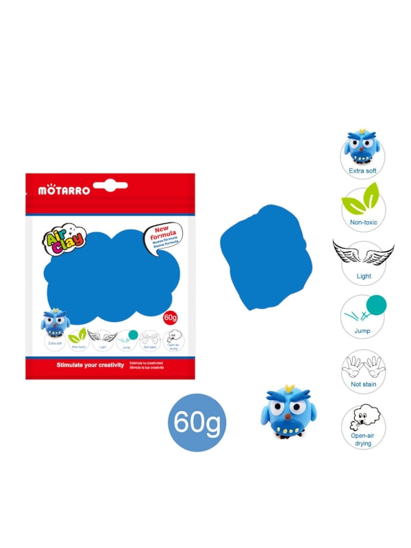 Motarro Air Clay - Dark Blue, 60 g
