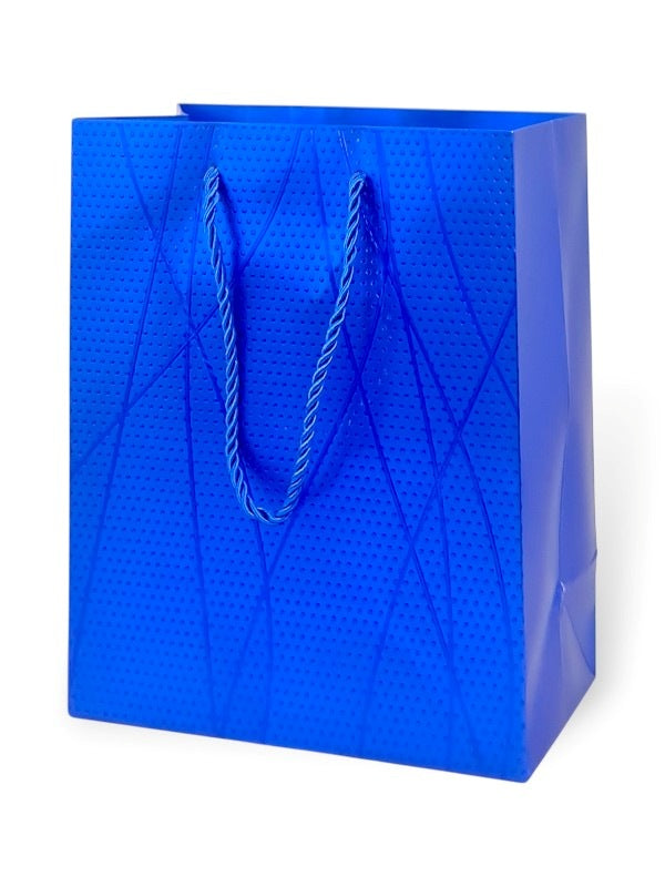 GIFT BAG - BLUE - ±23×18×10 Cm