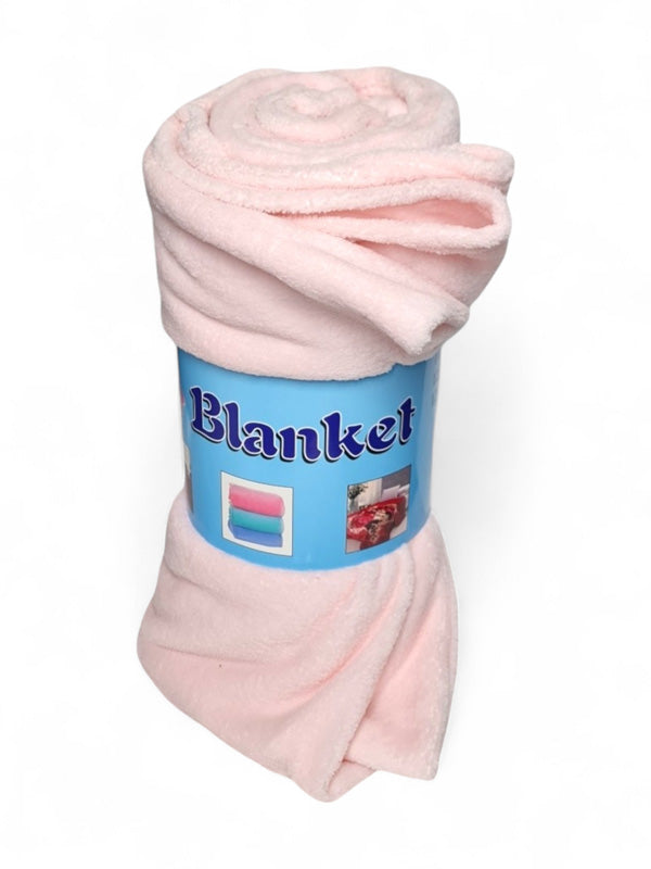 Blanket Coral Fleece ±150×200 cm Pink