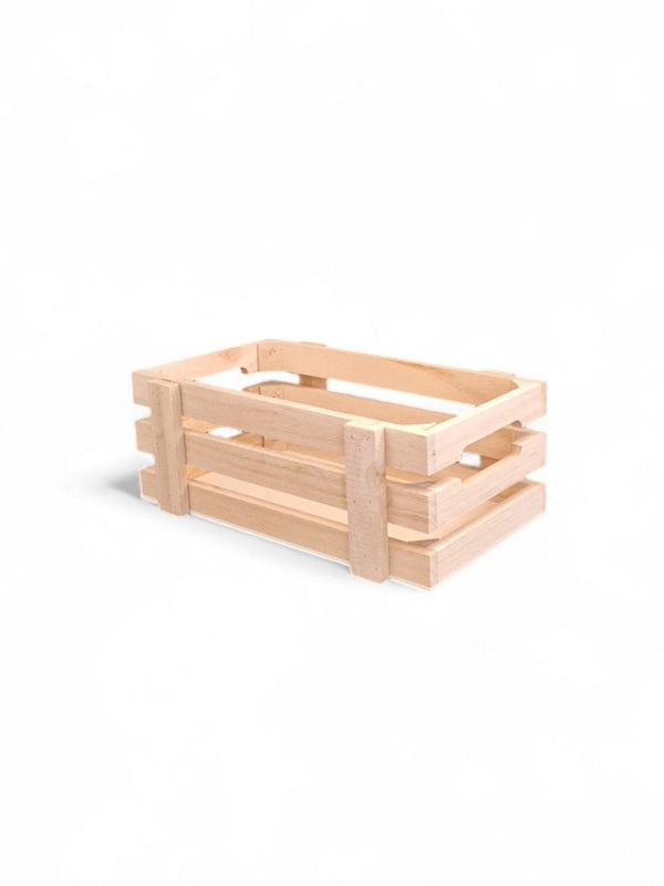 Wooden Craft Tray ±22×12×8 cm