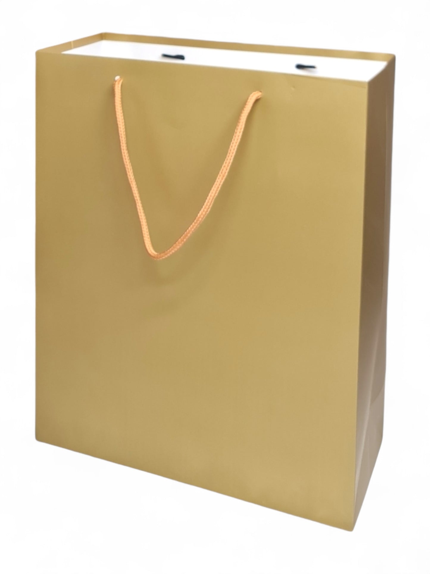 GIFT BAG (L) Gld/blk/sil 26*32 Cm - Gold