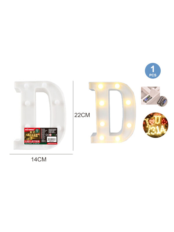 Motarro LED Letter Light - 22 cm