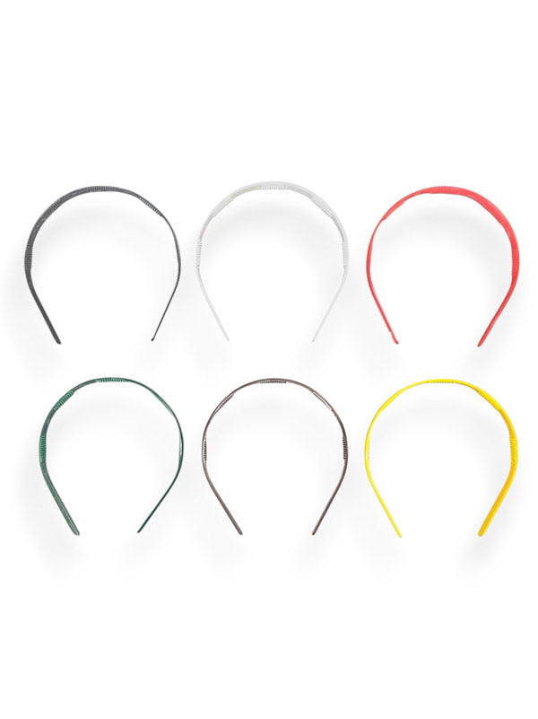 Alice Band - Assorted, 10 mm 6-Piece