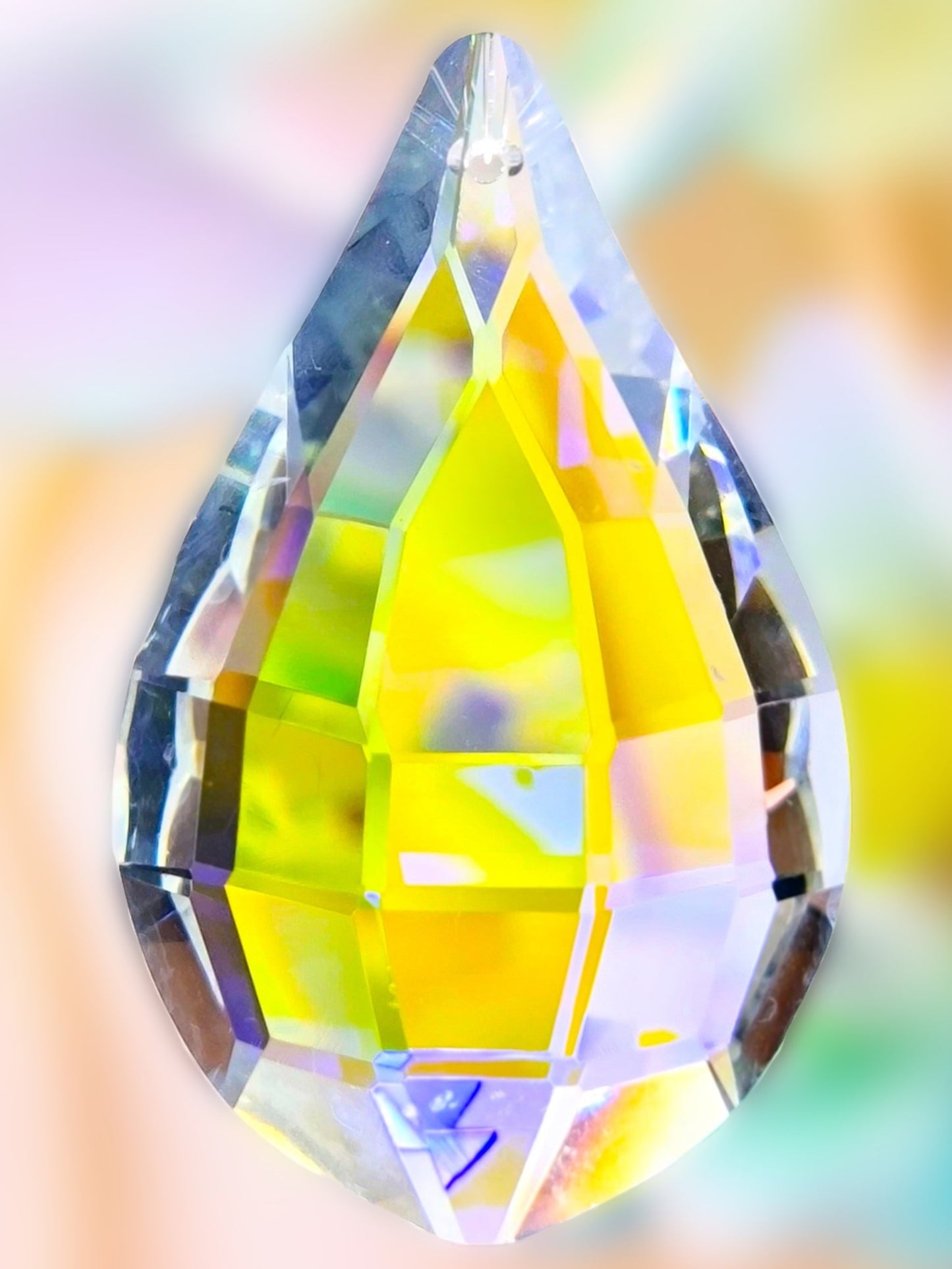 Chandelier Glass Crystal With AB Finish ±63×39 mm