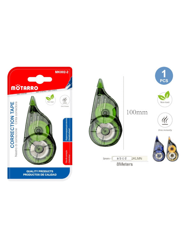 Motarro Correction Tape - Green