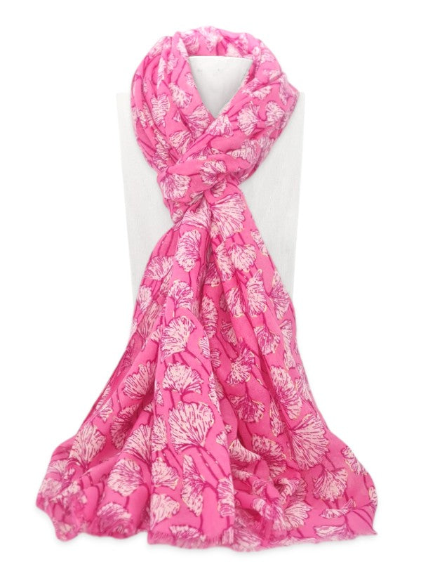 Scarf - Pink, ±184×83 cm