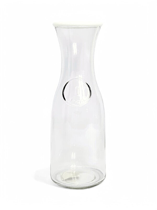 Glass Jar - Plastic White Lid, ±260×95 mm