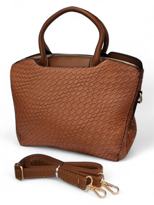 Ladies Bag - Light Brown ±23×27×11 cm