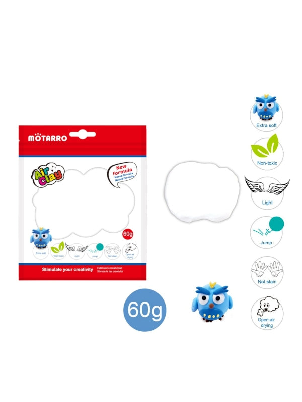 Motarro Air Clay - White, 60 g