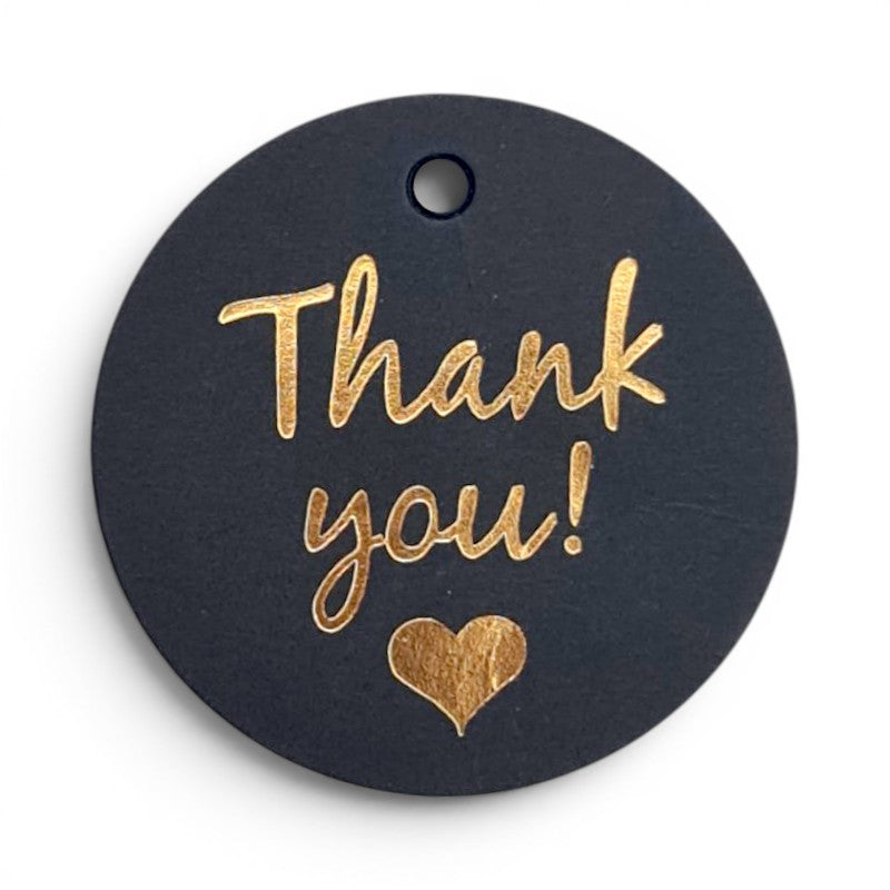 TAGS THANK YOU 4.5 Cm + - 100-Piece