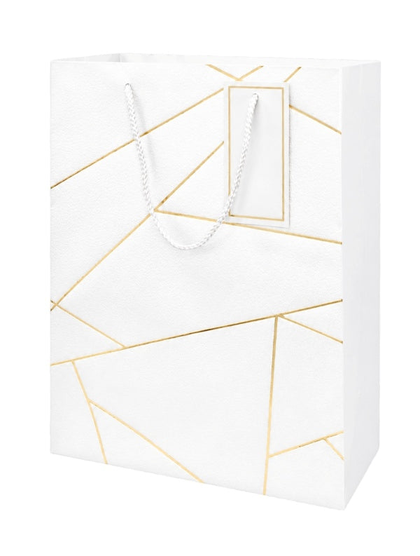 GIFT BAG - WHITE - ±32×26×12 Cm