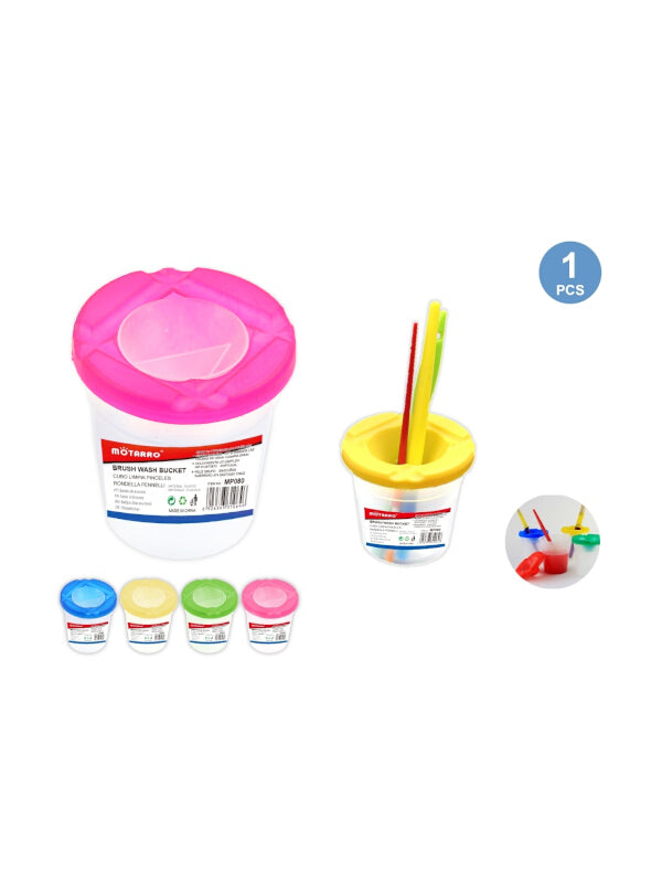 Motarro Brush Wash Cup - Pink