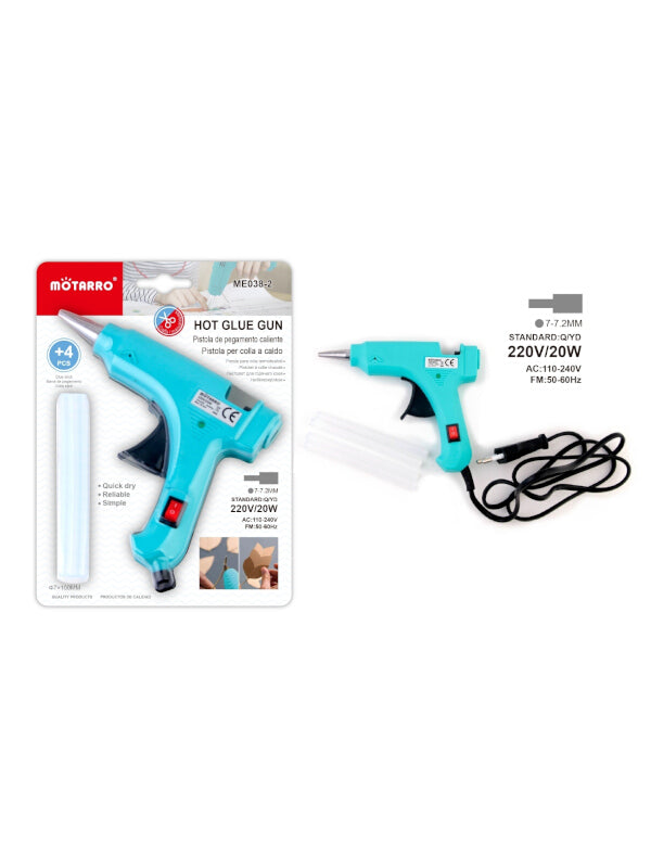 Motarro Hot Glue Gun - 4-Piece