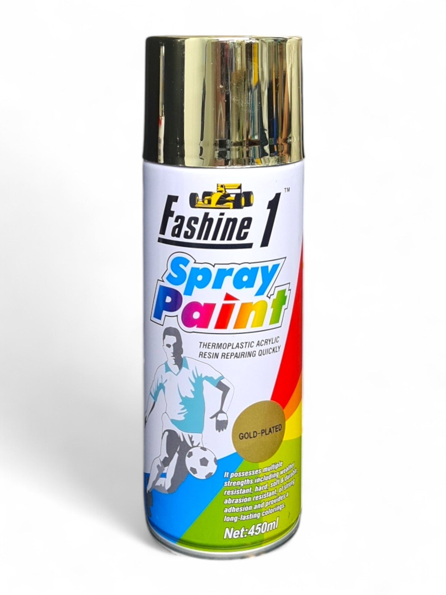 Spray Paint - Gold - Plated, 450 ml