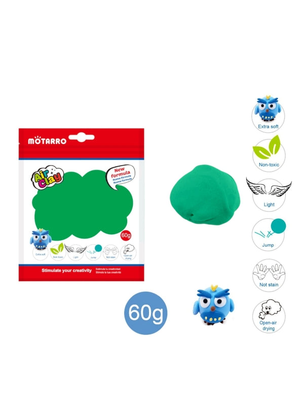 Motarro Air Clay - Green, 60 g