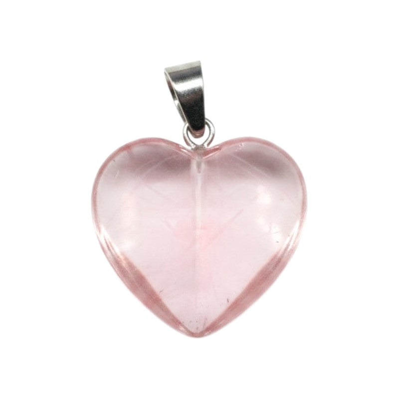Synthetic STONE - HEART - PINK - 20 Mm