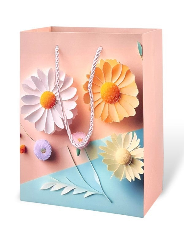 GIFT BAG - Orange - ±23×18×10 Cm