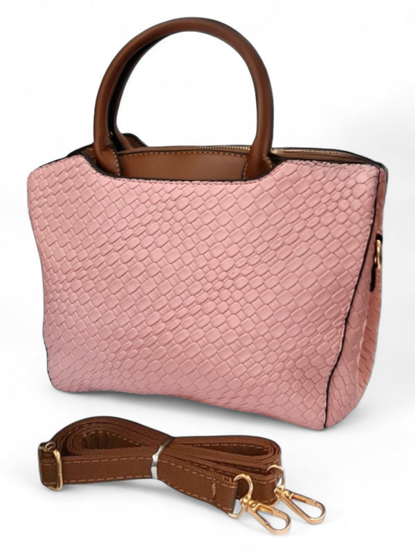 Ladies Bag - Pink ±23×27×11 cm