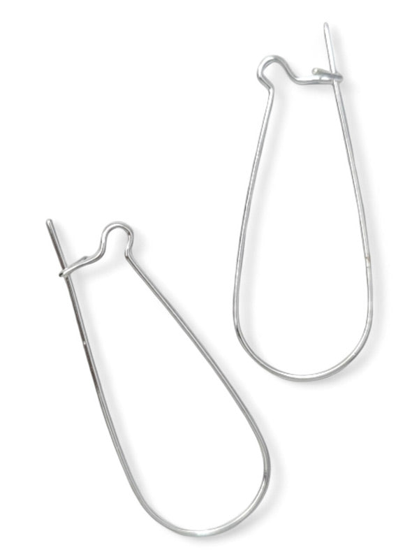 Earring Hooks - Nickel ±35 mm ±50-Piece
