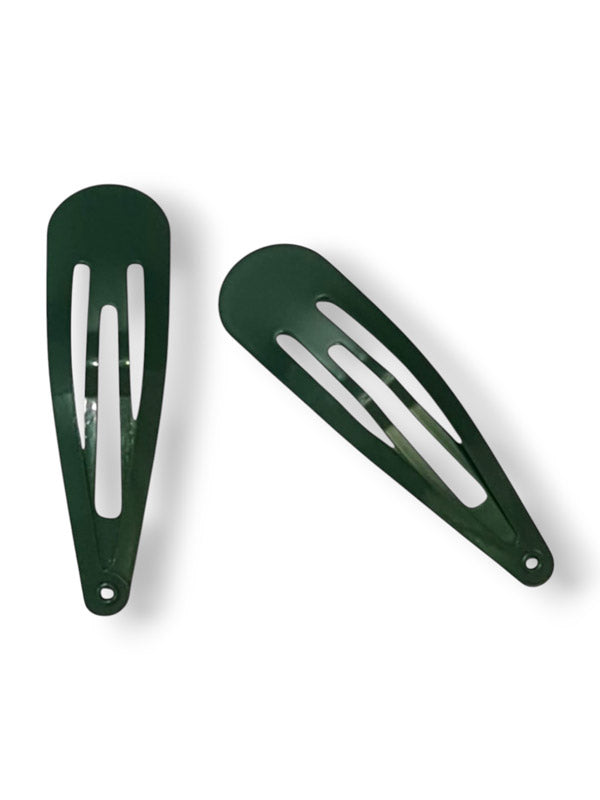Dinkie Clips - Green, 5 cm 12-Piece