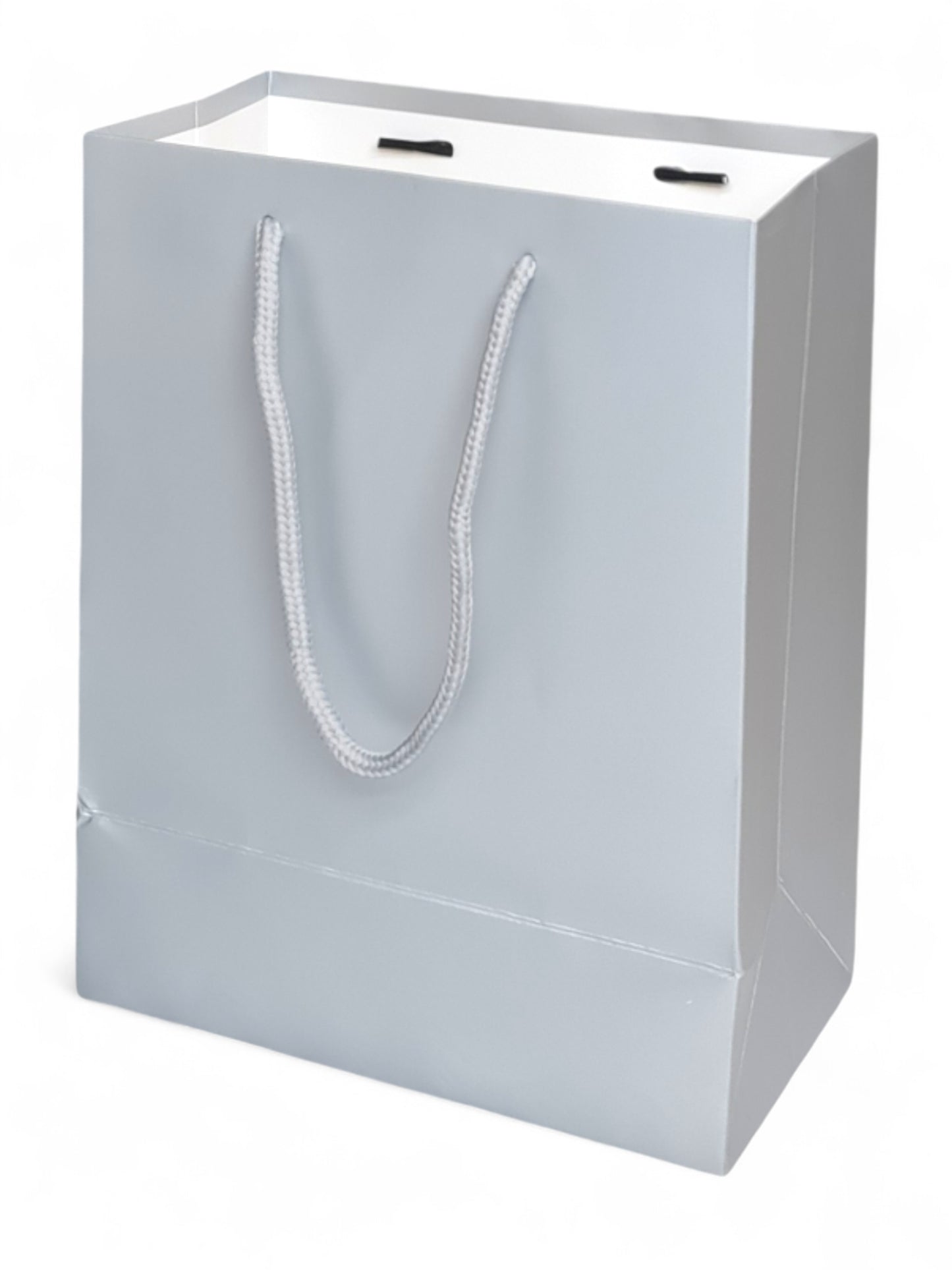 GIFT BAG (M) Gld/blk/sil 18*23 Cm - Silver