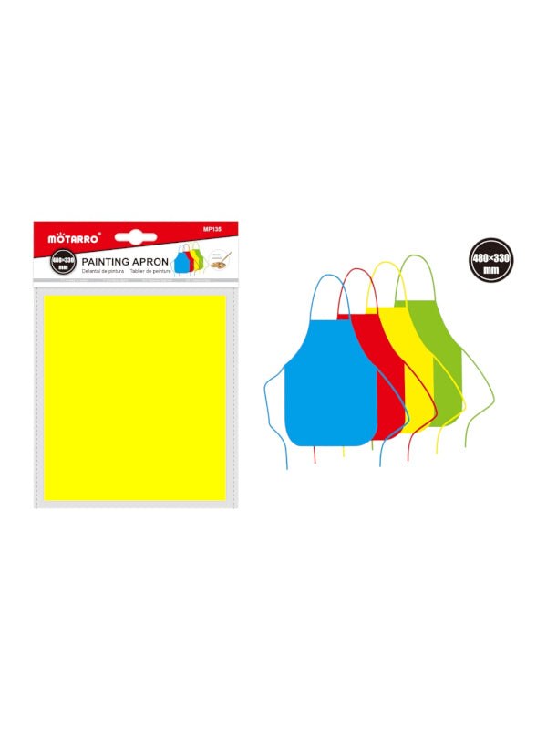 Motarro Painting Apron - Yellow, 480x330 mm