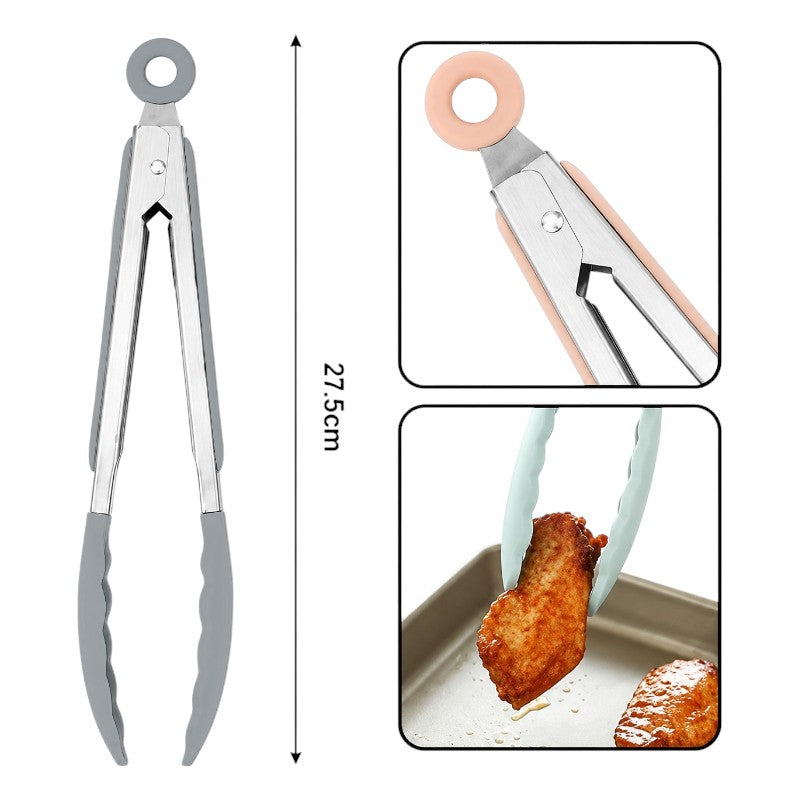 Silicone TONG - 27 cm - Grey
