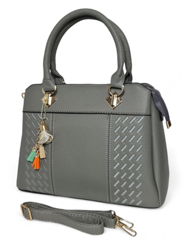 Ladies Bag - Grey ±23×30.5×12 cm