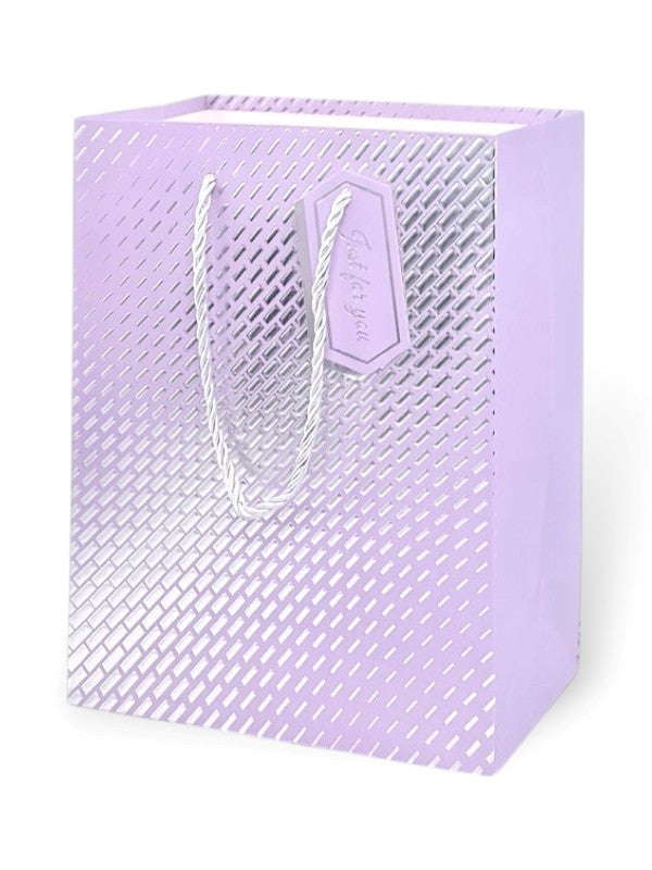 GIFT BAG - Purple - ±23×18×10 Cm