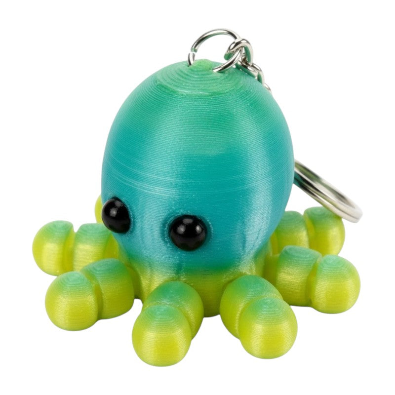 KEY CHARM Octopus - Blue