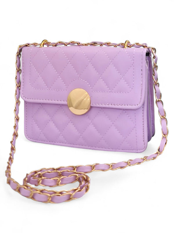 Ladies Bag - Purple ±15×20×6.5 cm