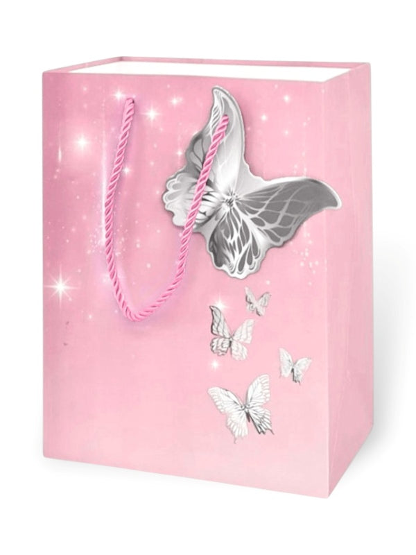 GIFT BAG - PINK - ±23×18×10 Cm